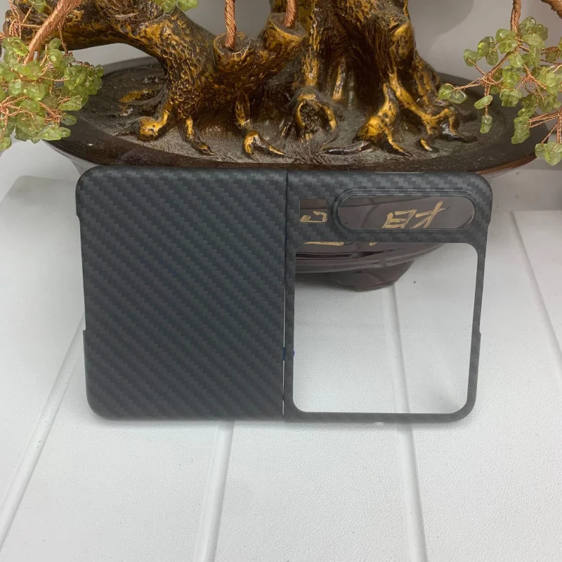 

Suitable to Huawei Pura X Foldable Screen Phone Protective Cover Carbon Fiber Material
