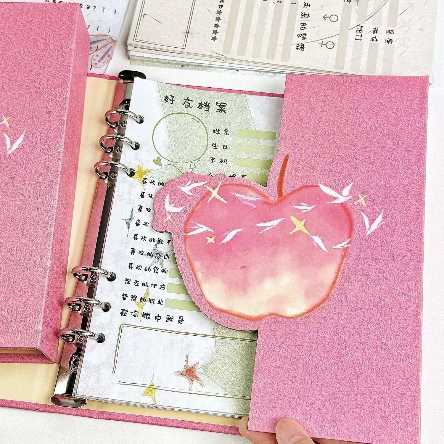 IFFVGX Puppy A5 Binder Photocard Holder Kpop Idol Photo Album Kawaii Photocards Collect Book Album for Photographs 포토카드 포장용품 - view 3