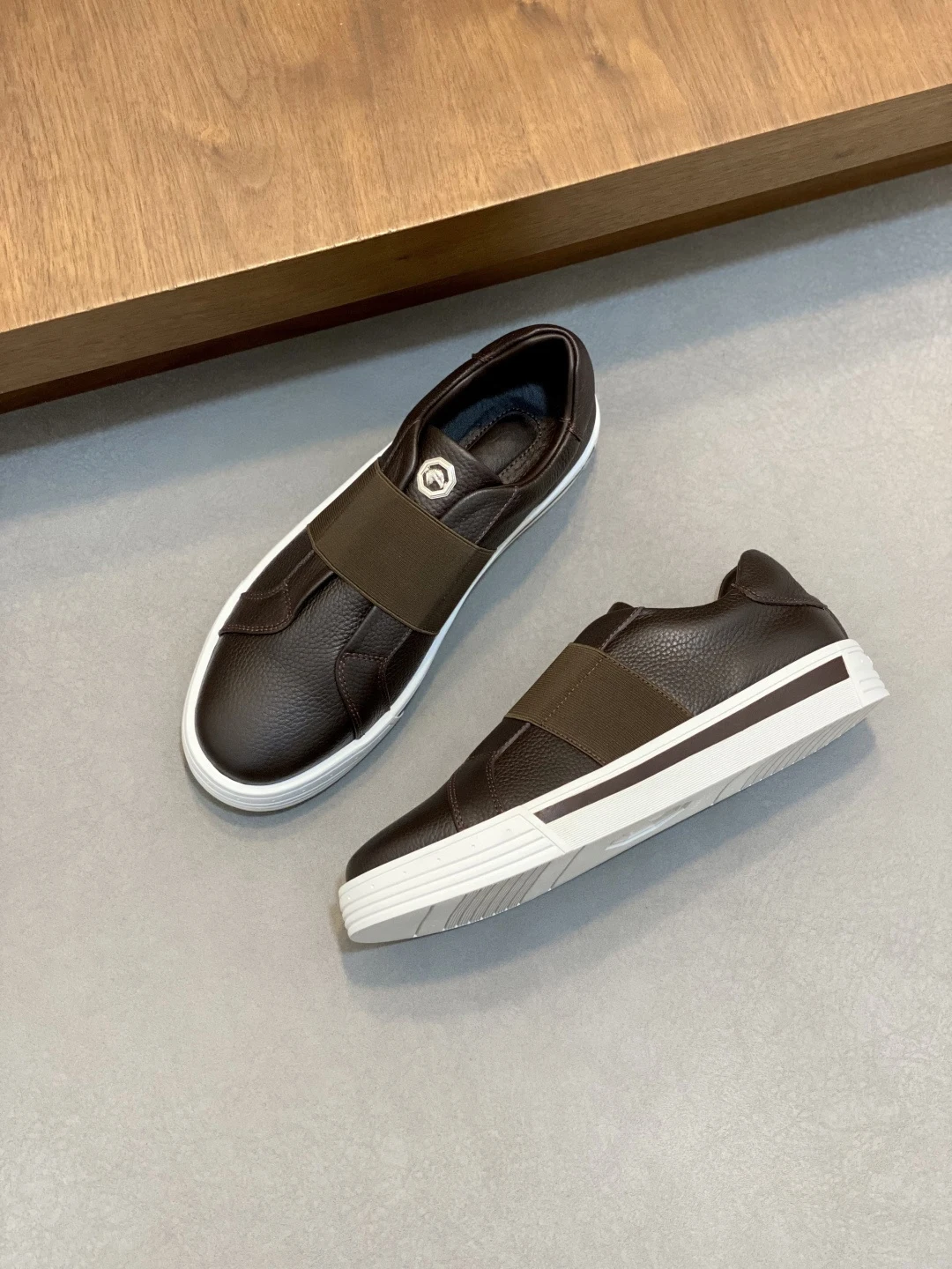 

OECHSLI Shoes Cow 2026 new shoes high-quality fashion breathable Sports comfortable splice Men‘s European quality big size 38-4