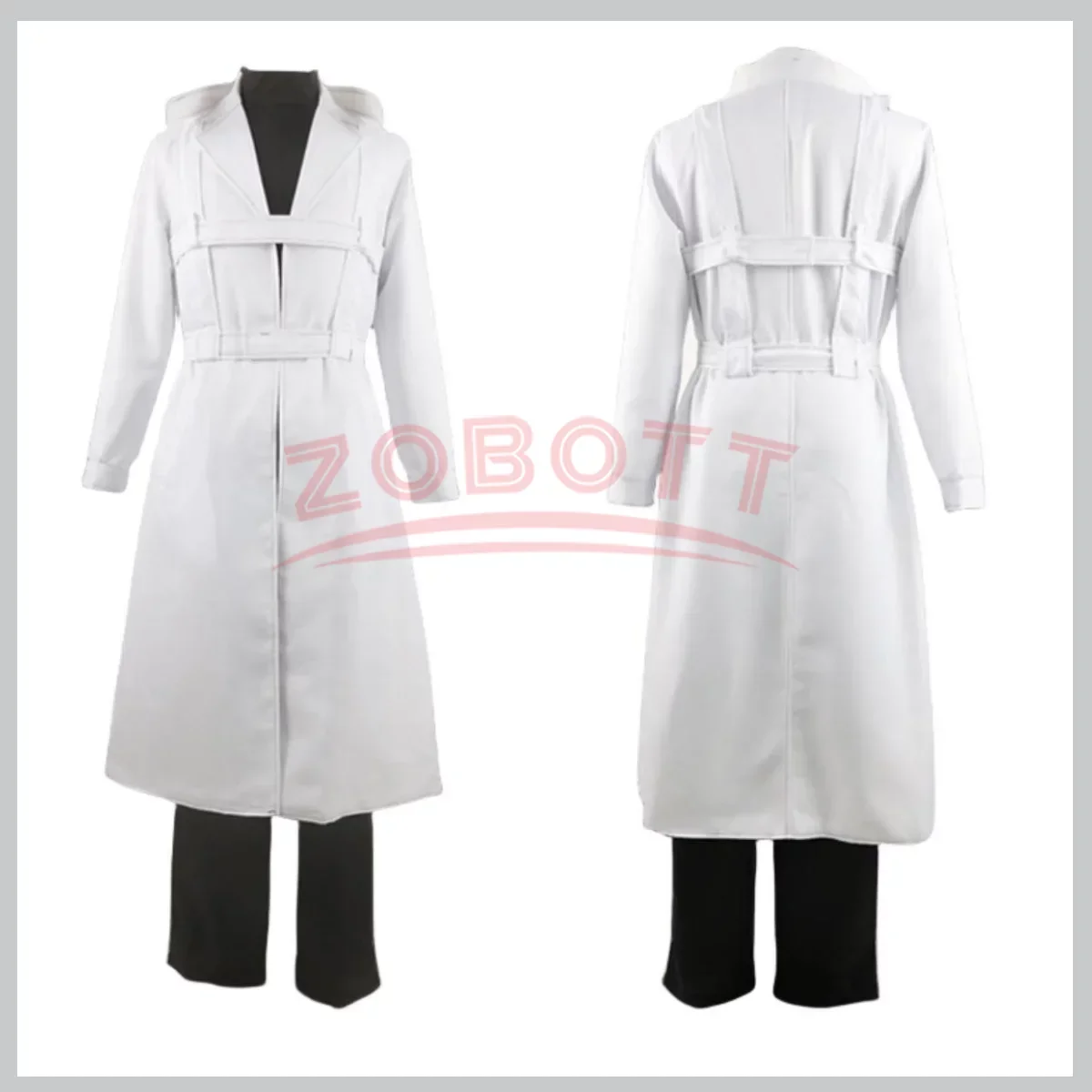 Anime Tokyo Ghoul : Re Arima Kisho Cosplay Costume White Long Trench Coat Uniform Full Set Man Halloween Carnival Suit