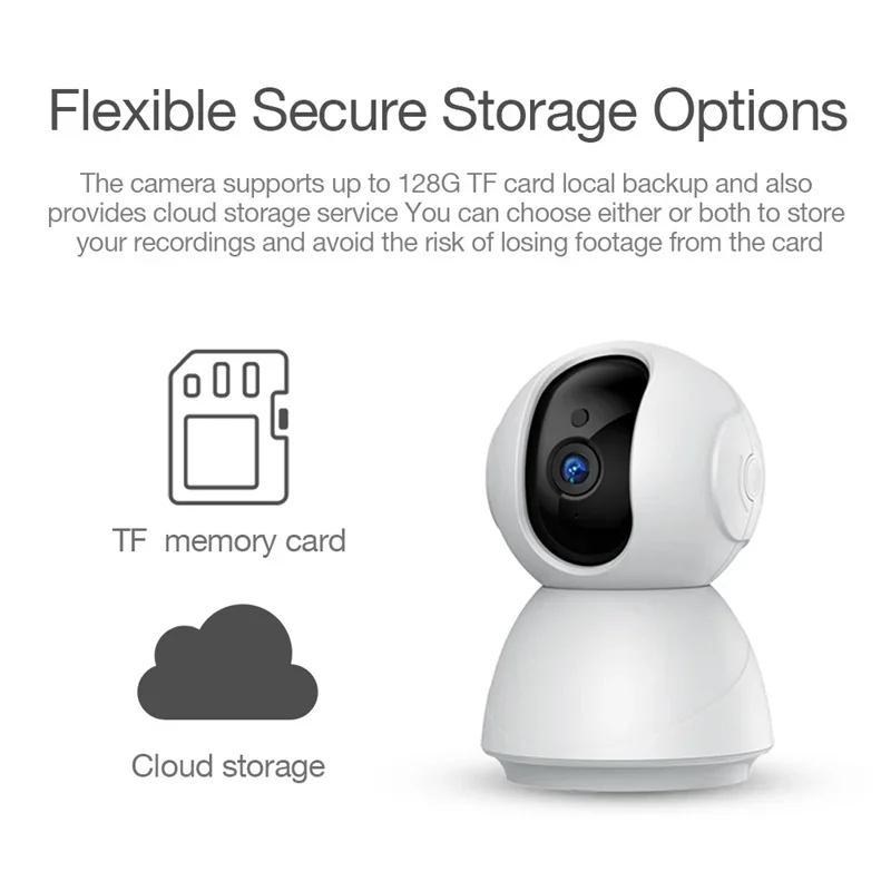 Sdeter 2K 4K Baby Monitor Camera Wifi Wireless Night Vision Auto Tracking Surveillance Security IP  Cam With Phone APP