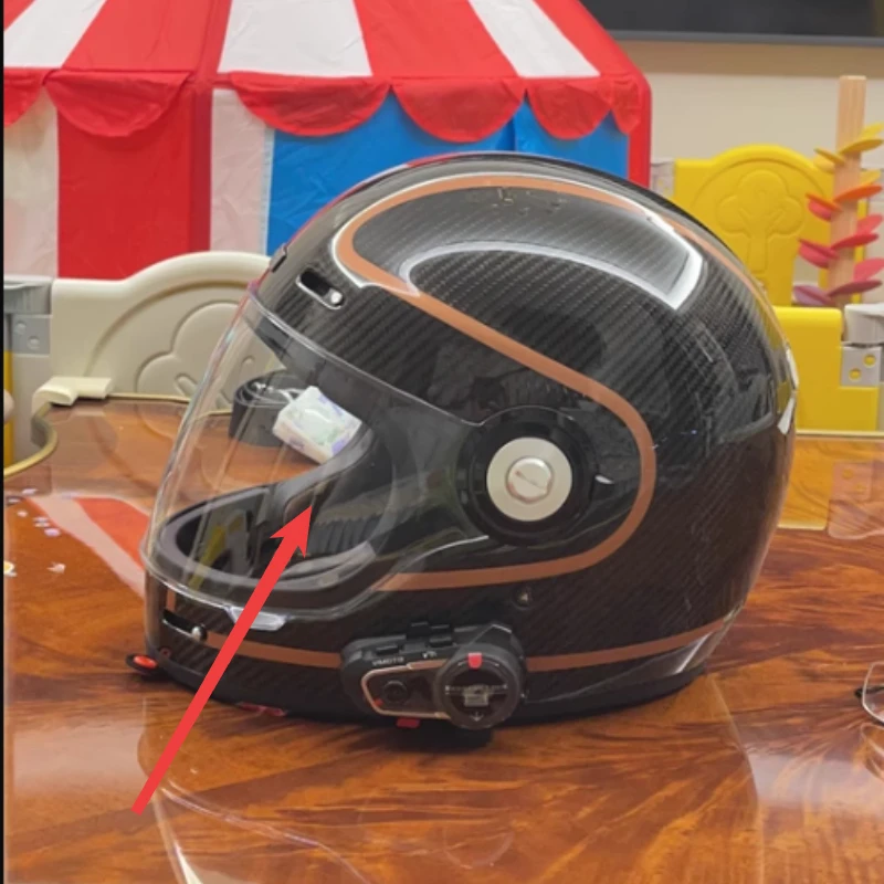 

Motorcycle Equipments Visors For TORC T135 T1 Carbon Fibre Full Helmet Lens Can Be Equipped with Anti-fog Sticker Parts Helmets