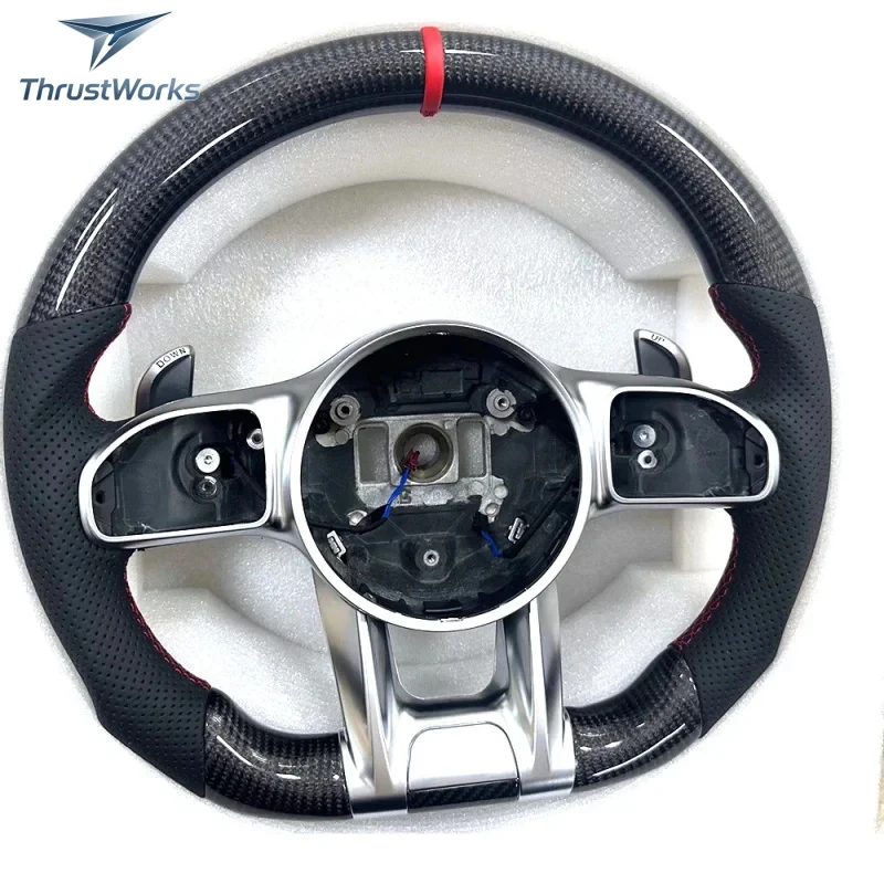 

ThrustWorks Accessories Carbon Fiber Car Steering Wheel AECSG Class CLS GT New