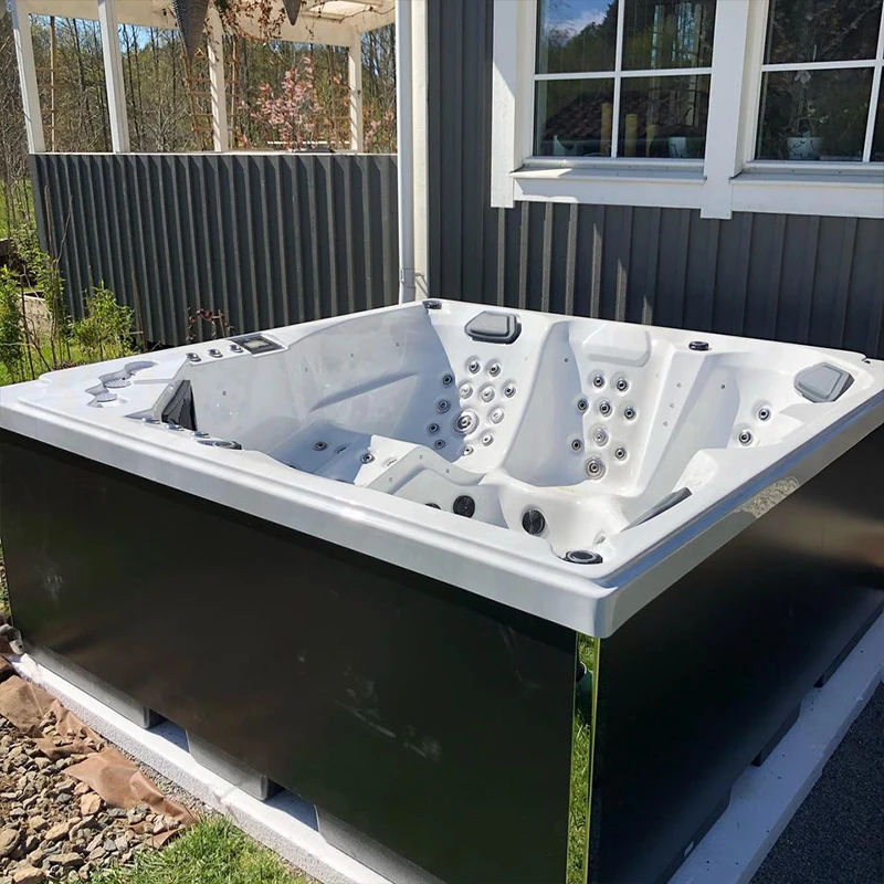 Hot Sale Outdoor Hot Tub 5 6 Person Spa Massage Whirlpool Jacuzzier
