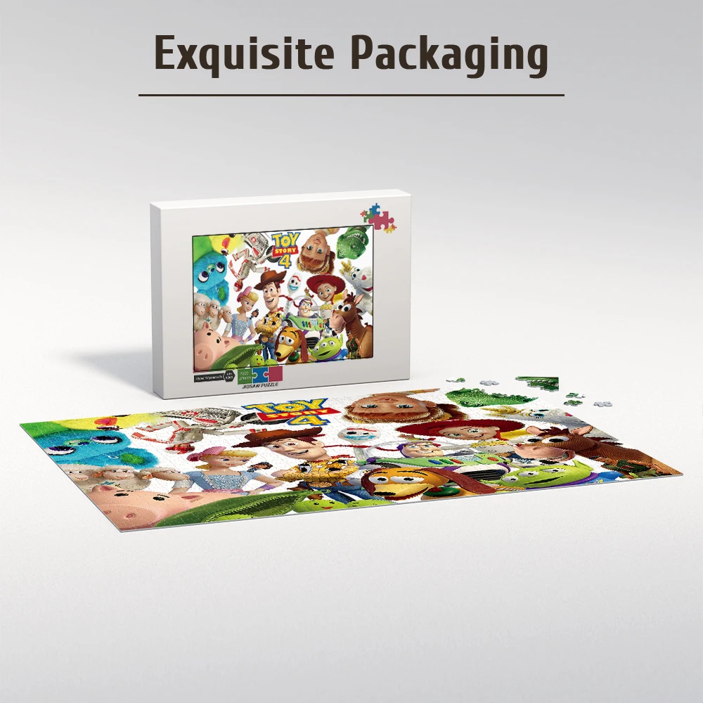 ดิสนีย์ ทอย สตอรี่ บัซ ไลท์เยียร์จิ๊กซอว์ปริศนา 108/200/300/500/1000 ชิ้นปริศนาพื้นไม้คุณภาพสูงของขวัญสนุกเกมปาร์ตี้