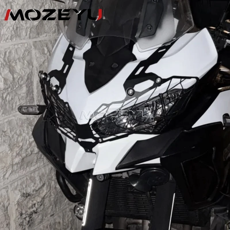 

VERSYS1000 2024 For KAWASAKI Versys 1000 VERSYS650 KLE1000 2015-2022 2023 Motorcycle Headlight Grille Protector Guard Protection