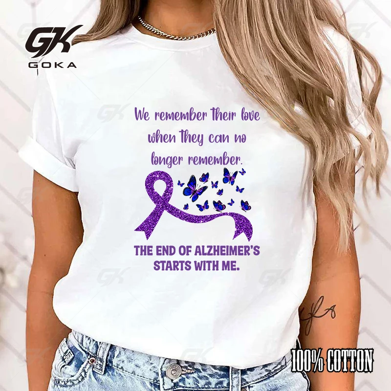 We Remember Their Love When They Can No Longer Remember The End Of Alzheimer'S Starts With Me T shirt