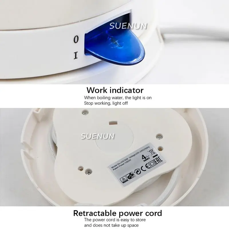 Automatic Power Off of Ceramic Electric Kettle Food Grade Ceramic Electric Kettle Home Tea Kettle Tea Maker Ceramic  kettle