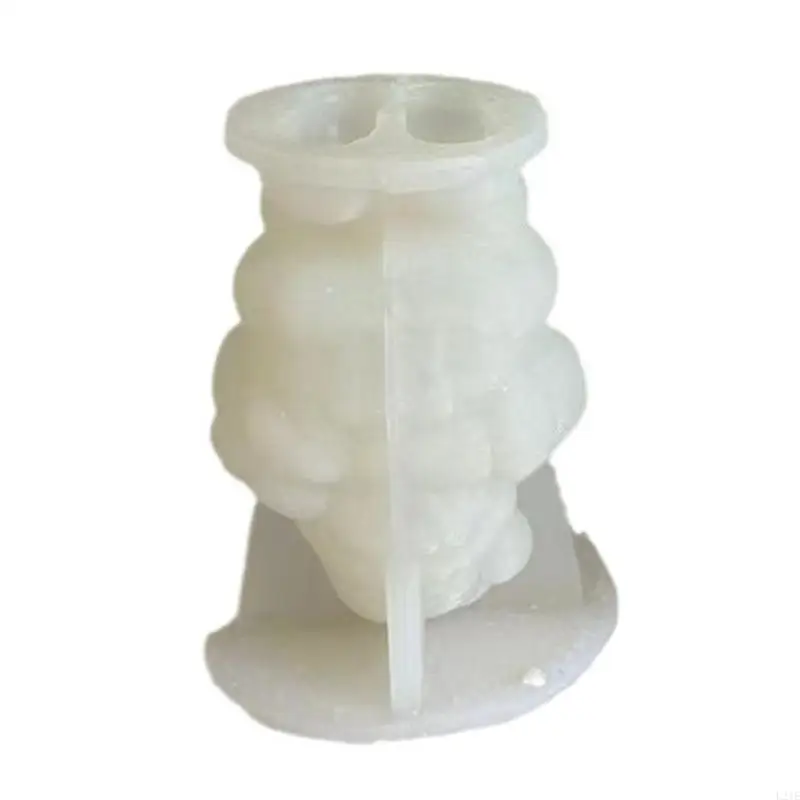 L21E Santa Silicone Molds Epoxy Resin Mold Nonstick Christmas Mold