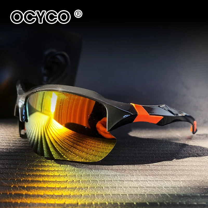 OCYCO Radfahren Laufen Polarisierte Outdoor Sport Fahrrad Photochrome Sonnenbrille Männer Frauen Fahrrad Brille UV400 Angeln Schutzbrillen