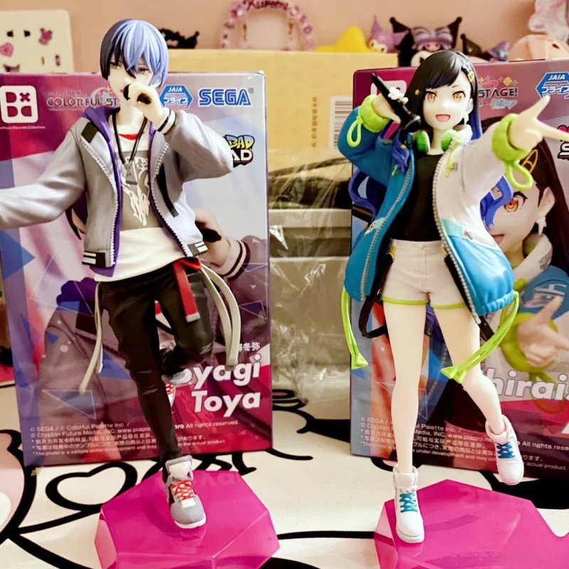 セガ初音ミク-カラフルステージ-桜内恵夢-天馬滝城-結城ゆい-pvcアニメキャラクターモデル-誕生日プレゼント