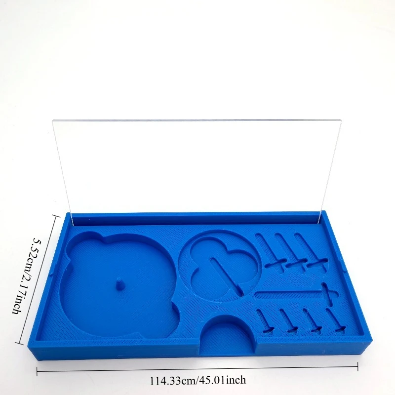 Watch Parts Storage Box,Container Watch Dials Placement Tray for Points Accessories Watches Repair Tool Watches Movement Storing