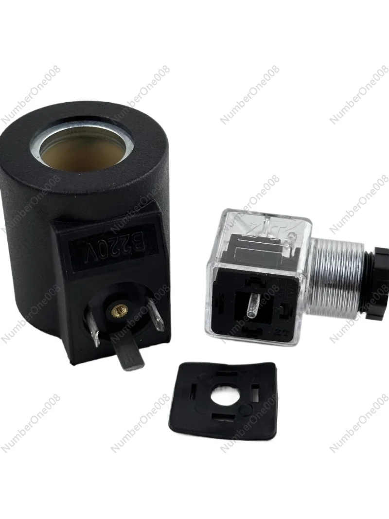 Hydraulic Solenoid Valve Coil, Three Prongs, Inner Hole 23MM Height 51MM MFB10-60YC MFZ10-60YC