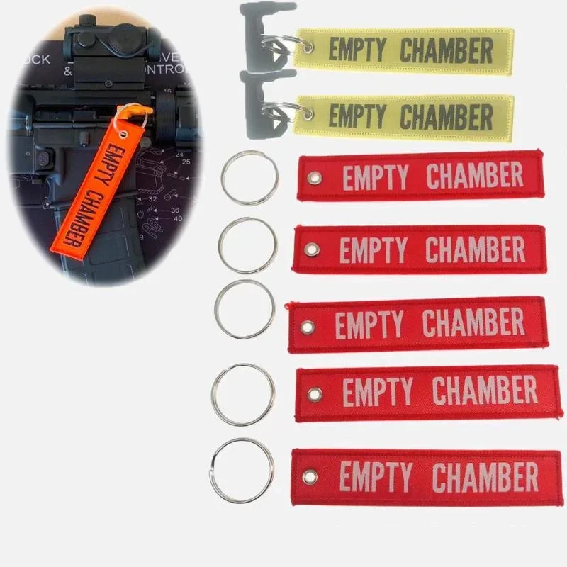 Chamber Safety Flag Includes Built-in Flat Sliding Picatinny Rail Adapter Pistol Glock Rifle Parts Hunting Accessories