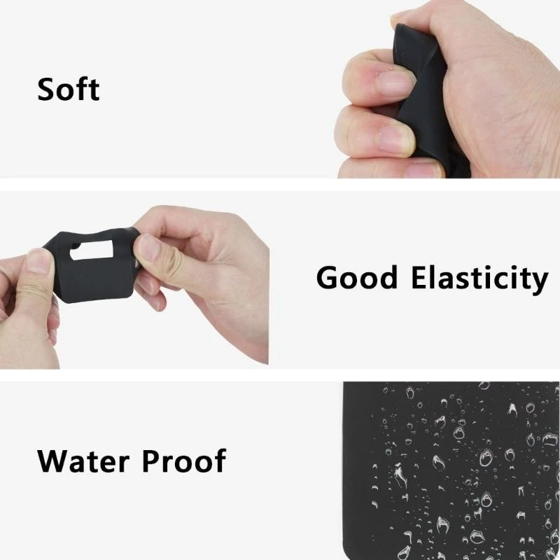 Silikonschutz für Rode Wireless Go/Go II -Schallmikrofone, verstärkte Grip