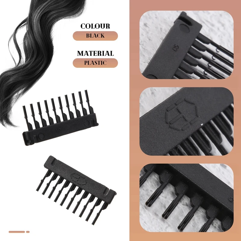 6D Hair Button 40/Batch Wig Connector Tool For 6D Hair Extension Machine