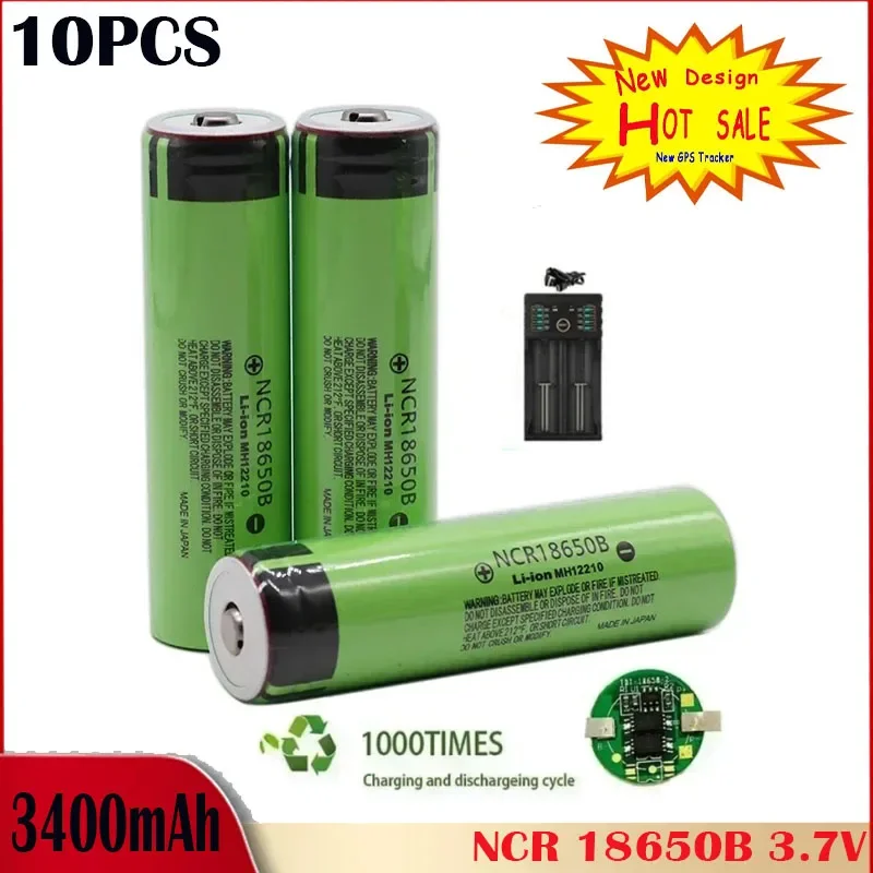 Brand new 18650 3.7V 3400mah rechargeable battery original lithium rechargeable battery for flashlight toy car camera battery