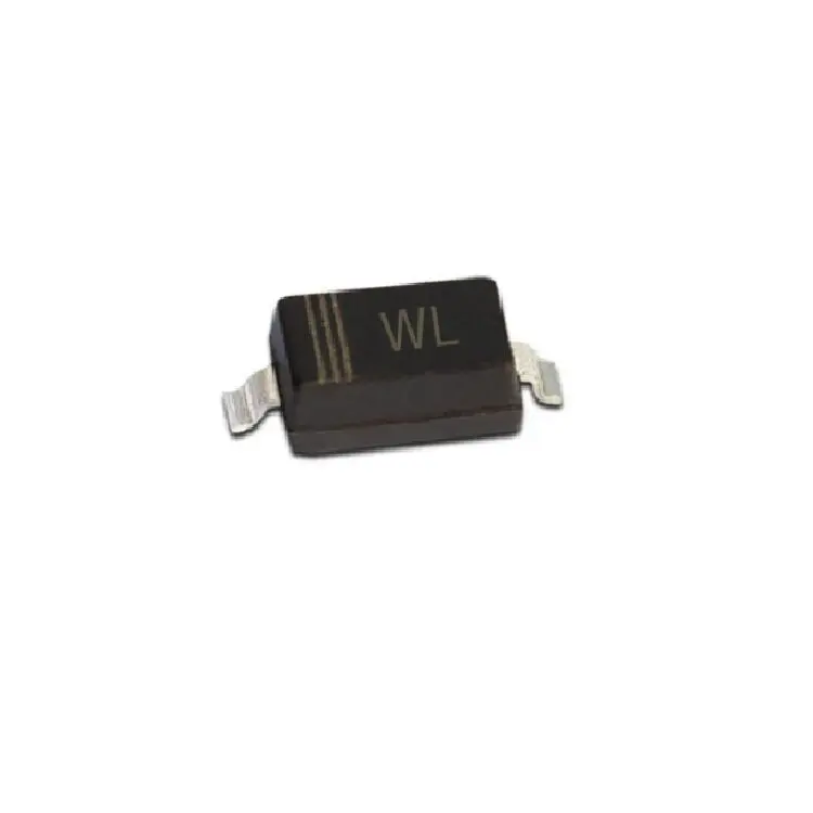 100pcs for BZT52C18 Marking WL 18V 500mW SOD‑123 Zener Diode