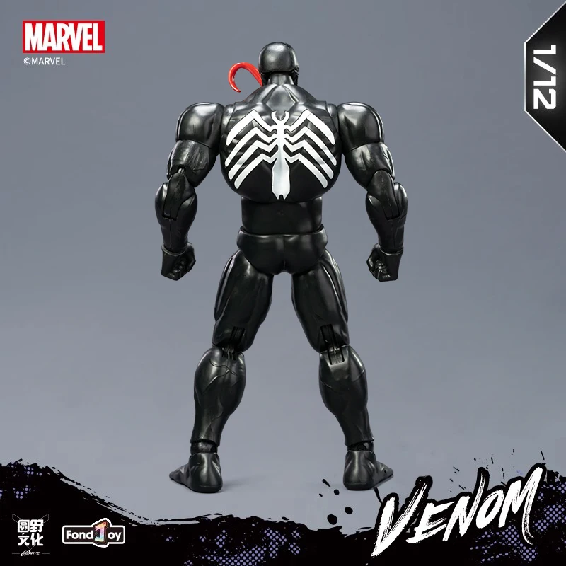 Fondjoy Venom Joints Moveable Action Figures ABS Material Models Kit Educational Toy Children's Birthday Gifts Assembled Model