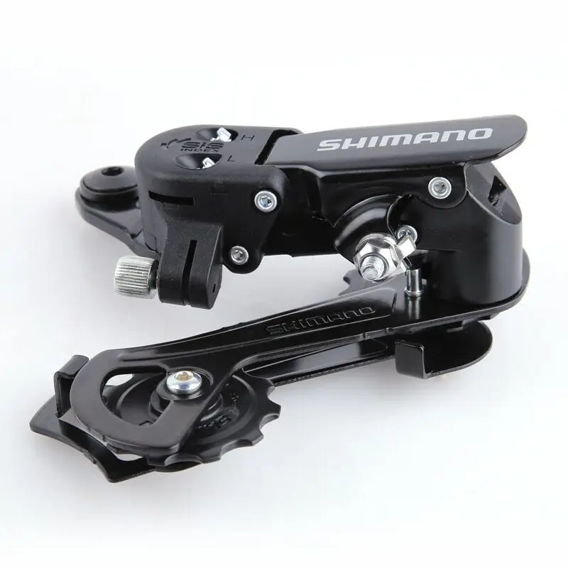 1pcs Tz31A Rear Derailleur Mountain Bike Folding Bicycle Rear Rear Derailleur 6-Speed 7-Speed 18-Speed 21-Speed Eye Dial Hook