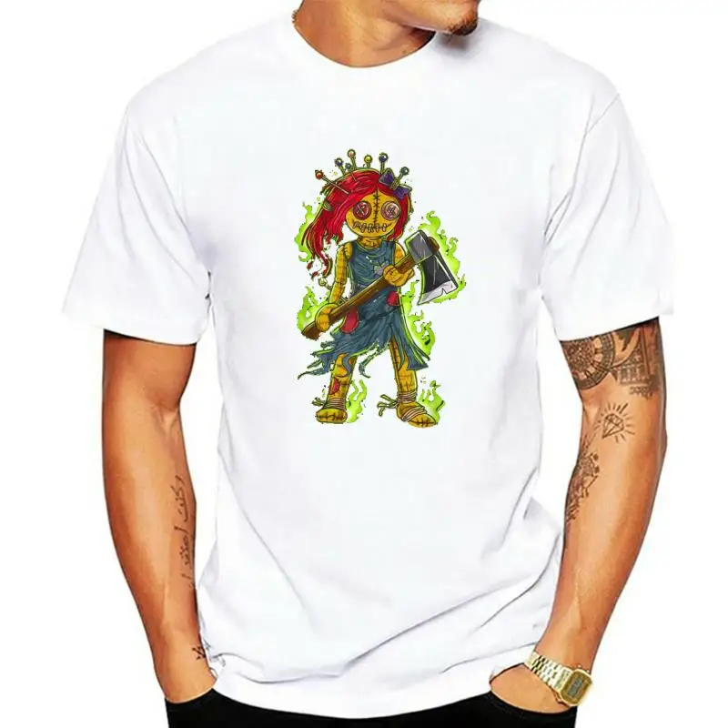 

Zombie Doll Halloween Men Women Man T-Shirt Camisas Hombre Top T-Shirts Tops Shirt Fashionable Cotton Custom Group Men