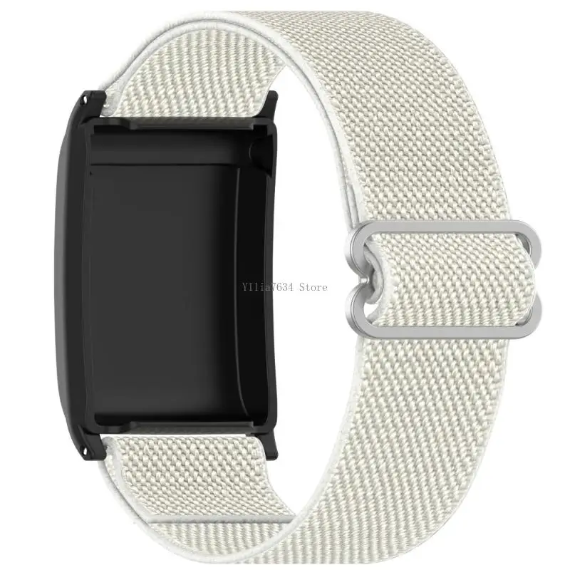 

Эластичная замена браслета Регулируемая нейлоновая спортивная полоса мягкая и эластичная нейлоновая полоса Простая установка для