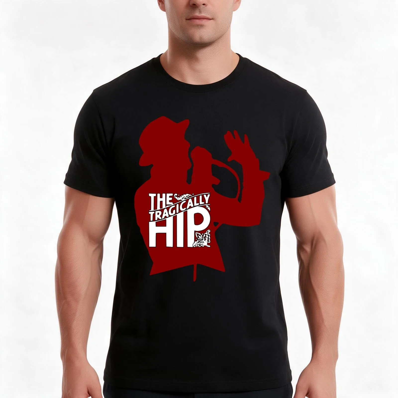 tragically hip classic T-Shirt Summer Casual Cotton Tee Oversized Streetwear Tops Vintage Graphic Print Unisex Men Women