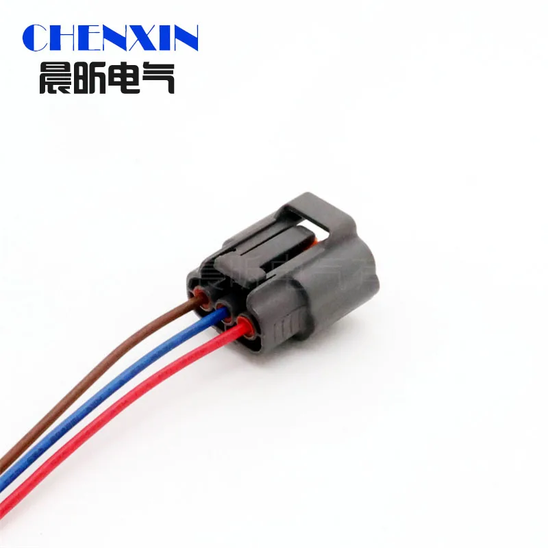 3 Pin 090 Waterproof Cable Connector 6195-0009 6195-0012 For Ignition Coil With Wires