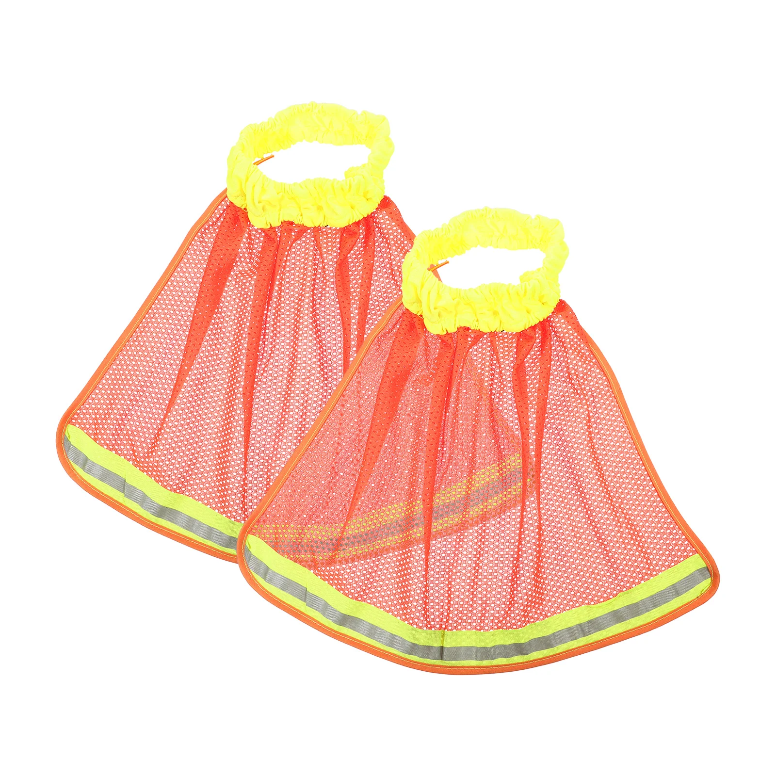 

Sun Protection Cover For Hard Neck Drape Safety With Elastic Band Breathable Mesh Brim Shade For Construction