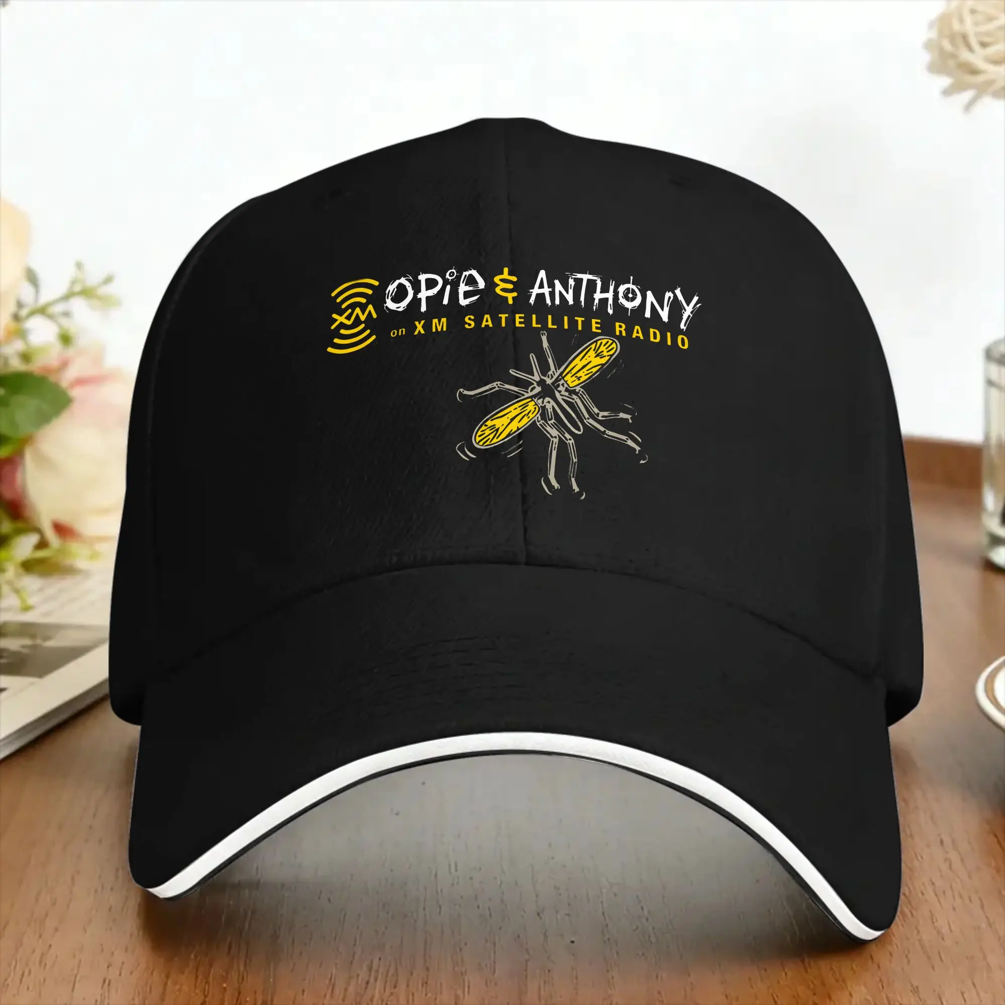 Opie And Anthony American Talk Show Radio Program Baseball Cap  Unisex Print Trucker Hat Summer Stylish Outdoor Gym Snapback Cap