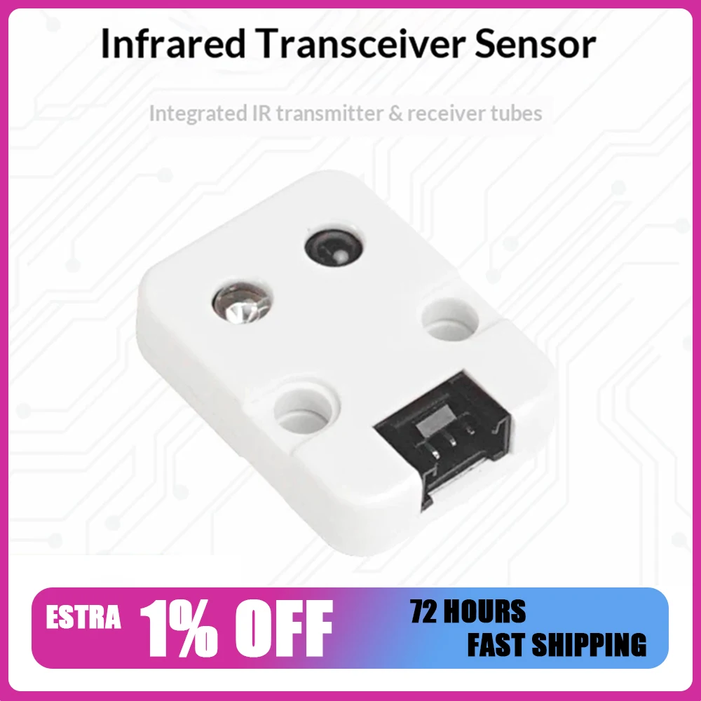 M5Stack Unit IR Infrared Transceiver Sensor Support Infrared Coding And Infrared Decoding Low Code Modularity Extension Module