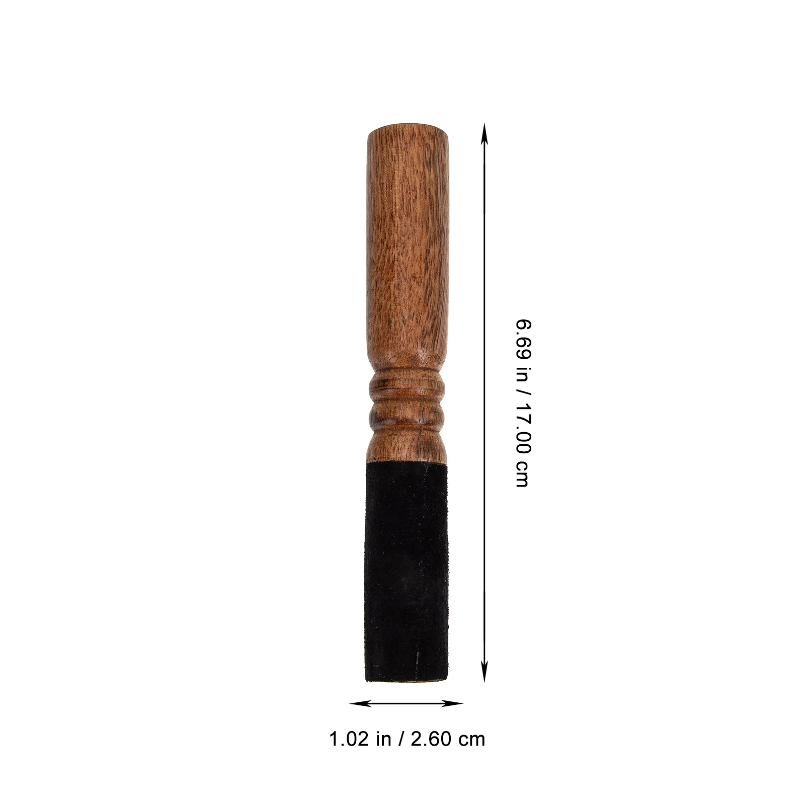 

Acoustic Mallets Sound Bowl Singing Striker Wood Stick Crystal Rubber Buddha Wooden