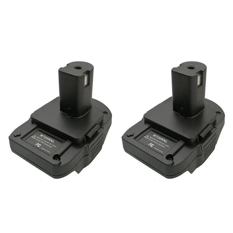 

【ELECTRONIC-ACCESSORIES】2X Battery Adapter MT20RNL For 18V Battery Convert To For Roybi 18V Tool Use,Convert For T