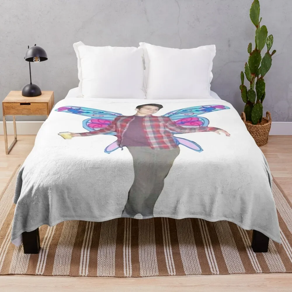 

Fairy Princess Dylan O'Brien Throw Blanket Beautifuls funny gift blankets ands Tourist Blankets