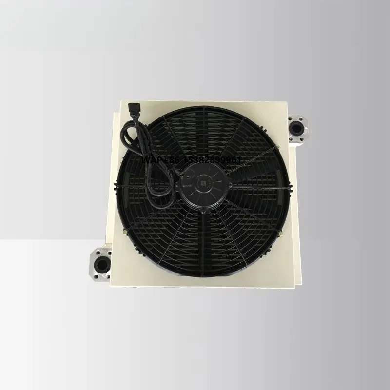 

A16-ZH Motorcycle Engine Oil Cooler 6.0 Powerstroke with Fan Easy Install Hydraulic Oil Cooler for Elevator with 12 Volt Fan