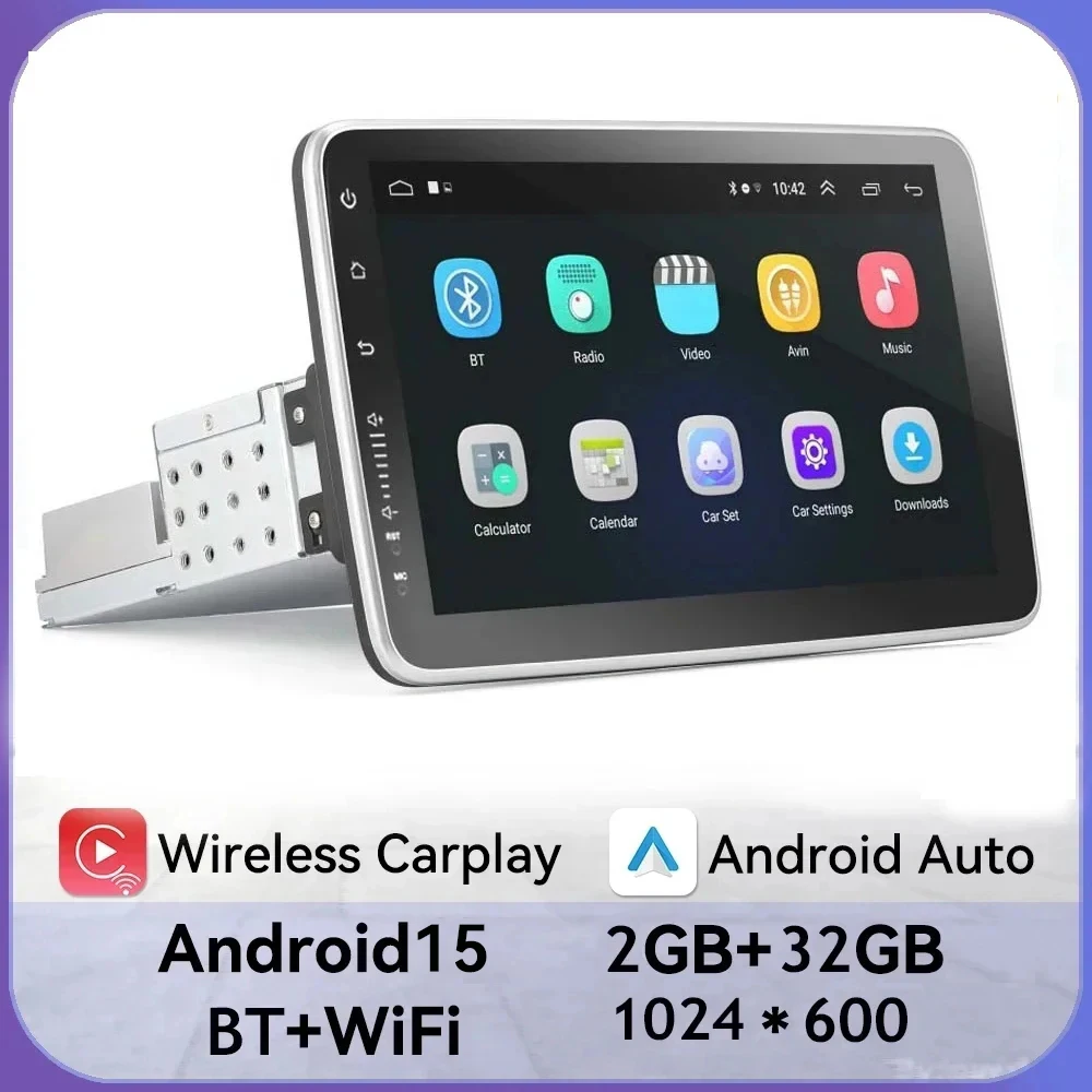 

Android 15 Car Multimedia Player 2 Din 10inch Head Unit Universal WiFi BT GPS Car Radio Carplay For Toyota Kia Nissan Honda