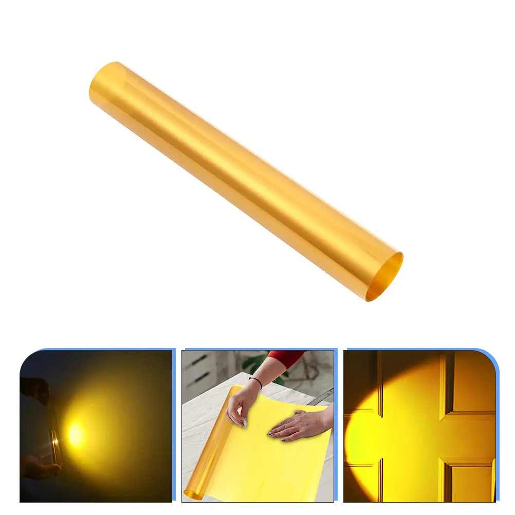 Sunset Effect Pet Film Color Filter Sheet Professional Overlay Transparency Film for Photography Lighting Correction Mood