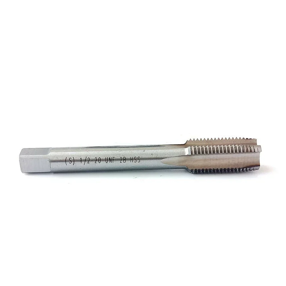 High Speed Steel HSS 1/2 20 UNF Tap With Right Hand Thread For Cutting Applications Suitable For Steel And Cast Iron