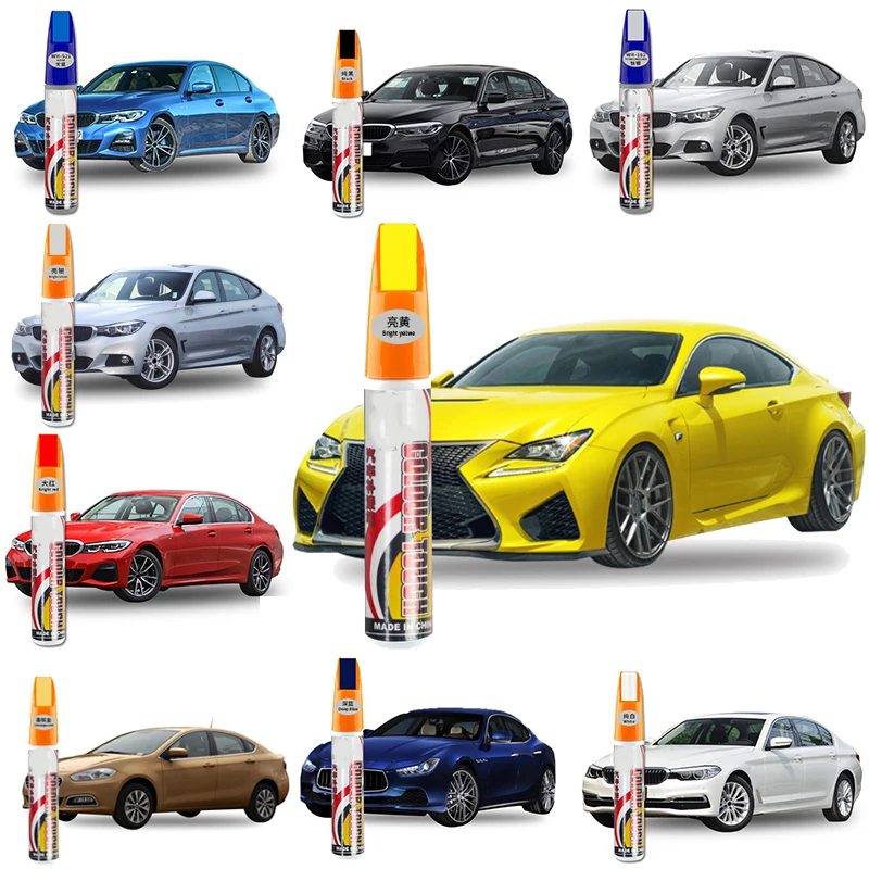 Universal 13 Colors Car Scratch Repair Paint Pen Auto Touch Up Pens Car Scratches Clear Remover DIY Pens Car Care Accessories