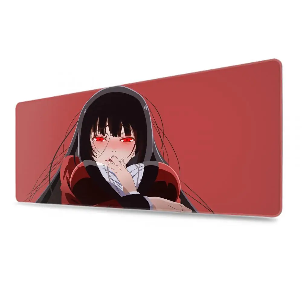 Alfombrilla de ratón de Anime Kakegurui Yumeko Jabami, alfombrilla de ratón grande para juegos de PC, alfombrilla de ratón para ordenador, alfombrilla para teclado, alfombrilla de escritorio para portátil