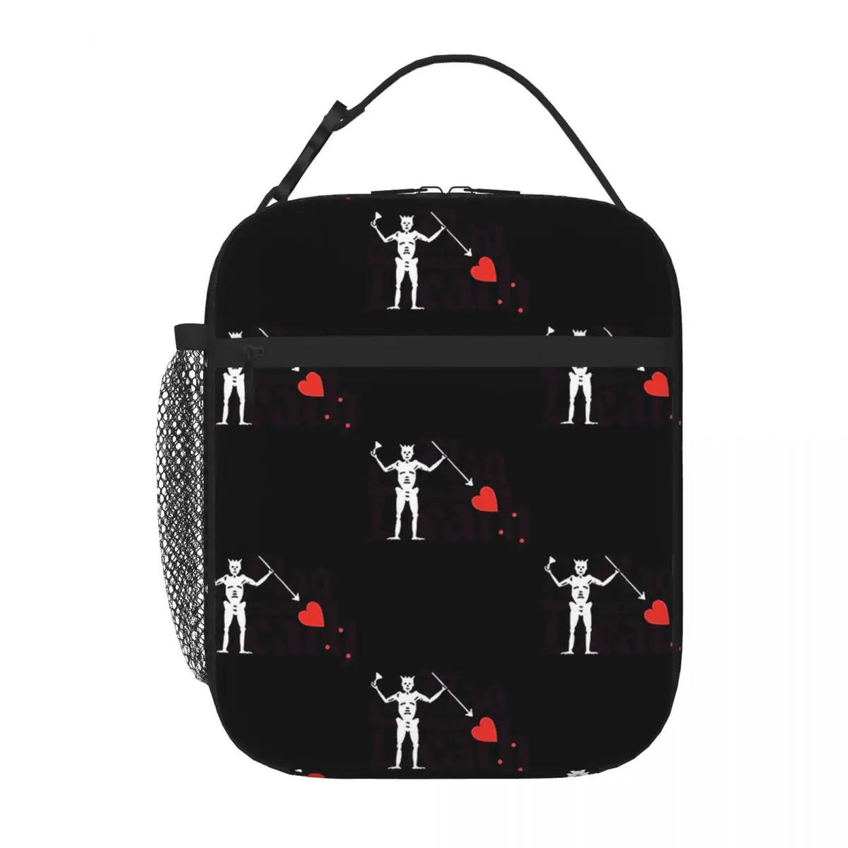 

Our Flag Means Death Blackbeard Lunch Bags Insulated Bento Box Portable Lunch Tote Leakproof Picnic Bags Cooler Thermal Bag