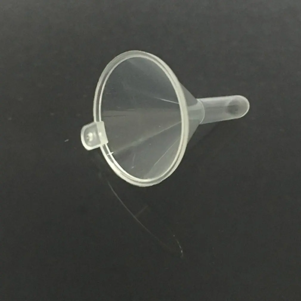 1 buah corong semprot pemisah botol Hopper plastik corong Mini cairan Sub kemasan parfum kosmetik alat pengeluaran