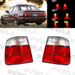 For BMW 5 Series E34 518i 520i 525i 525ix 530i 535i 540i 1988 1989 1990-1995 Pair Outer Side Halogen Tail Light Lamp Assembly