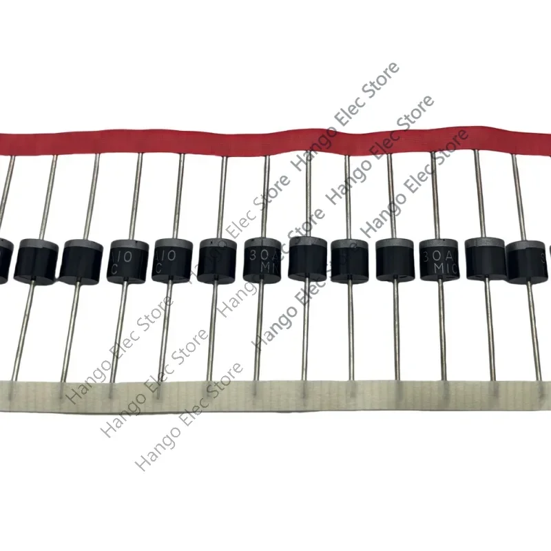 

200Pcs/Lot 6A10 6A/1000V 10A10 20A10 10A20 30A10 rectifier diodes DIODE GEN PURP 1KV 6A R6 IC Best Quality