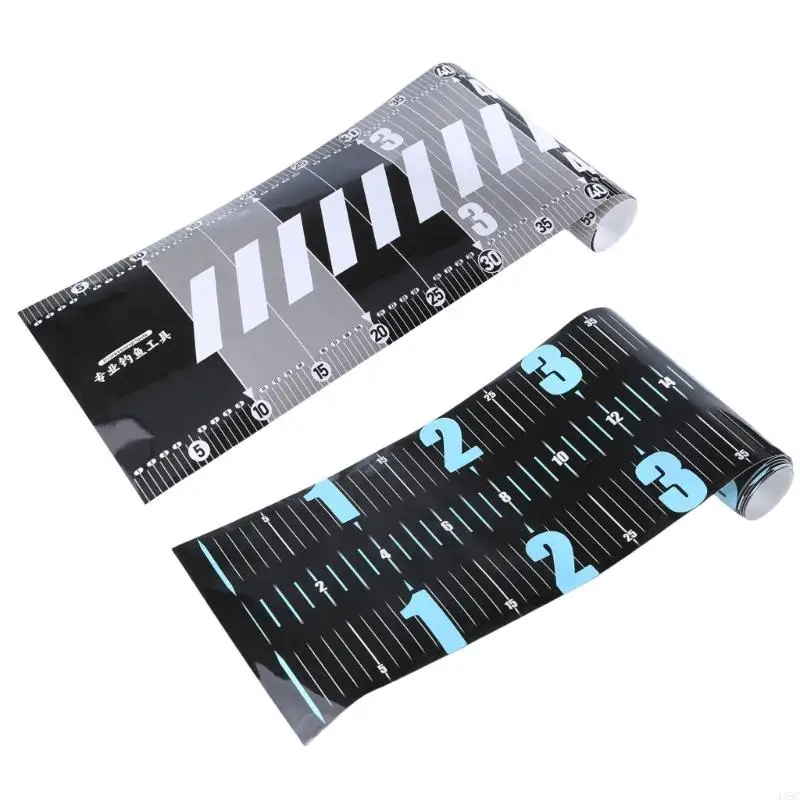 

448c водонепроницаемые рыбы измерение линейки 130 см складной рыбацкой наклейки с измерением ленты.