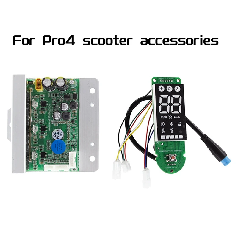 Controller And Dashbaord For Xiaomi 4Pro Electric Scooter Accessories 4Pro Display Motherboard 4Pro Set Durable Easy To Use