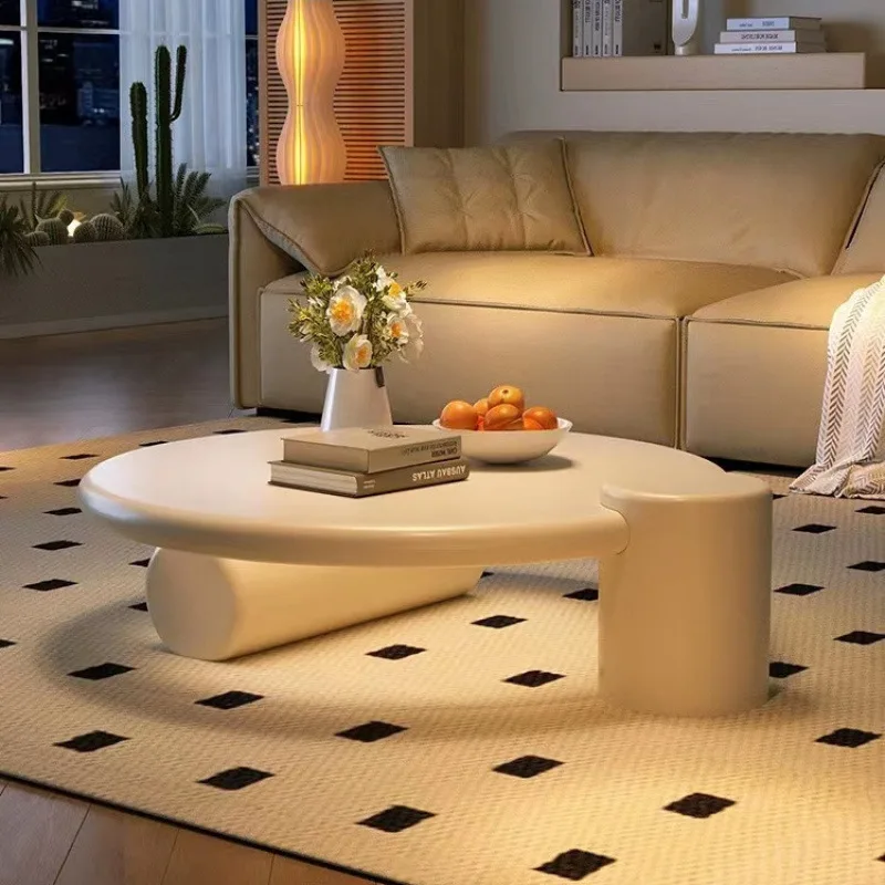 

Lamps Modern Round Simple Table Nordic Smart Glamour Premium Design Coffee Tables Small White Cute Mesa De Centro Furniture
