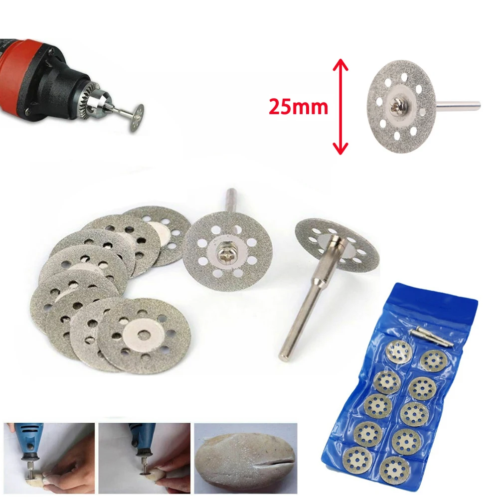 

Hot Sale Protable Useful Brand New Cutting Off Disc Diamond 25mm Diameter Connecting Rod For Cutting Ceramics Tiles
