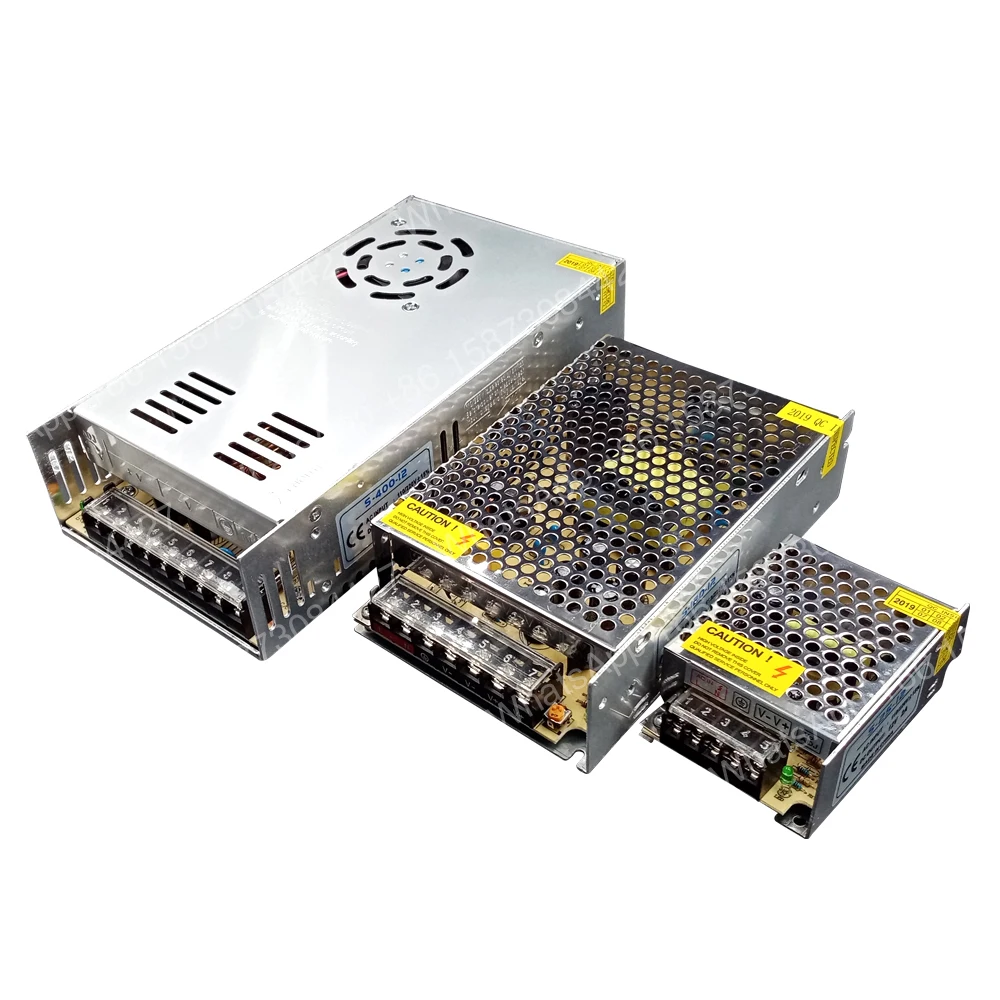 Блок питания AC/DC 12В 24В 36В 1А 2А 3А 5А 10А 20А 30А 50А, трансформатор 220В в 12В 24В, источник питания 12В 24В 36В, SMPS