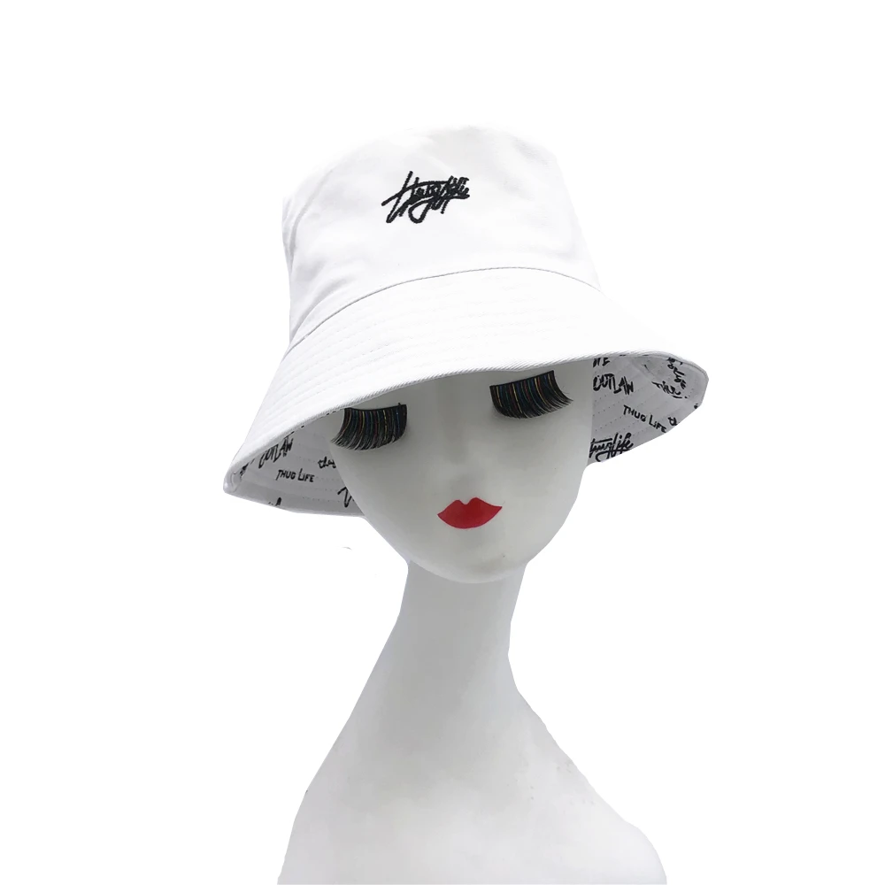 2022 New Double-sided Wear Fishing Fisherman Cap for Boys/Girls Femme Summer Bucket Women Men\'s Panama Hat
